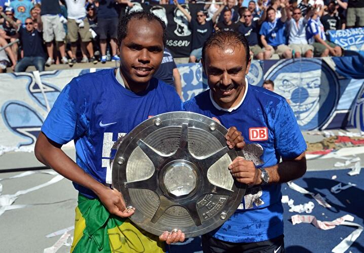 Hertha BSC feiert den Aufstieg