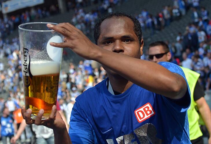 Hertha BSC feiert den Aufstieg