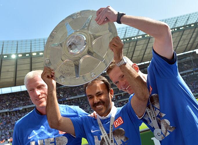 Hertha BSC feiert den Aufstieg