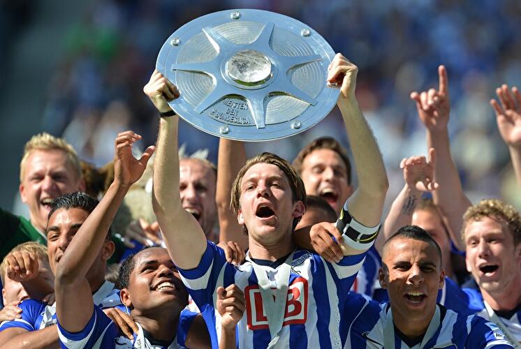 Hertha BSC feiert den Aufstieg