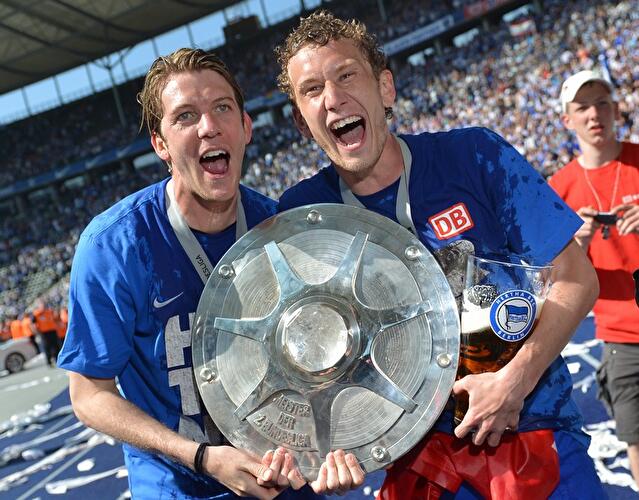 Hertha BSC feiert den Aufstieg