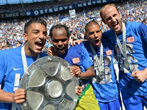 Hertha BSC feiert den Aufstieg