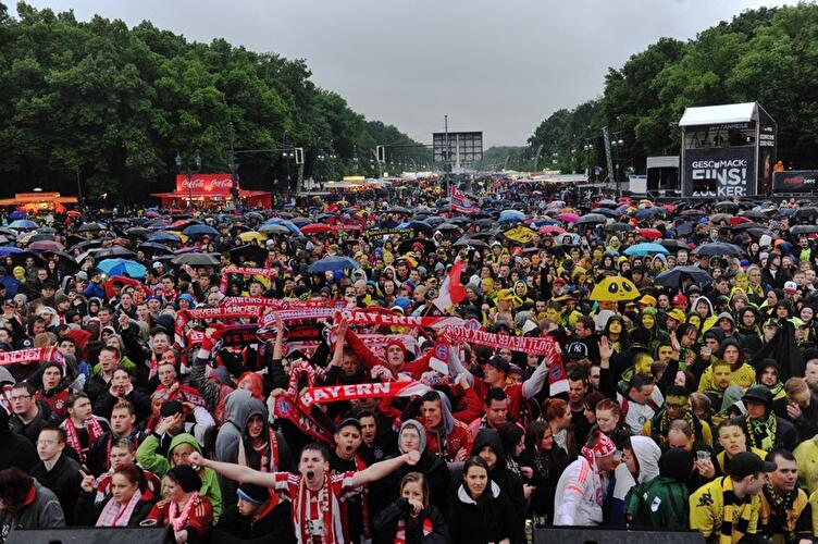 Fanmeile zum Champions League-Finale