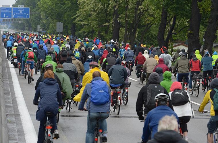 Fahrrad-Sternfahrt