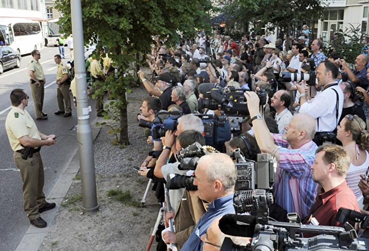 Obama besucht Berlin 2008