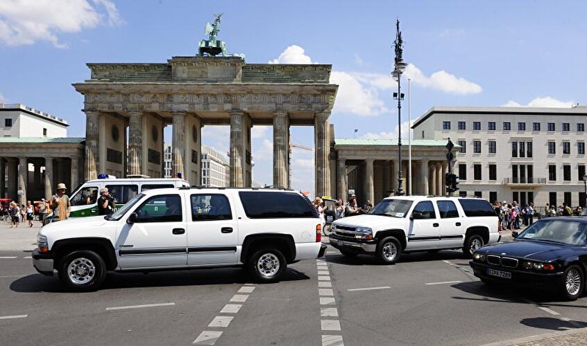 Obama besucht Berlin 2008