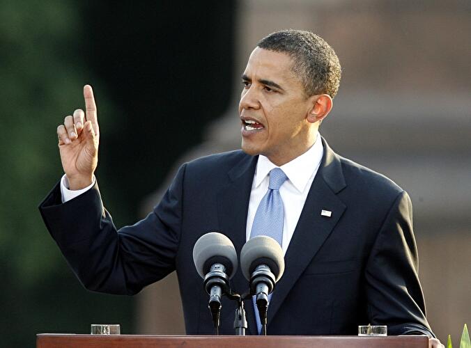 Obama besucht Berlin 2008