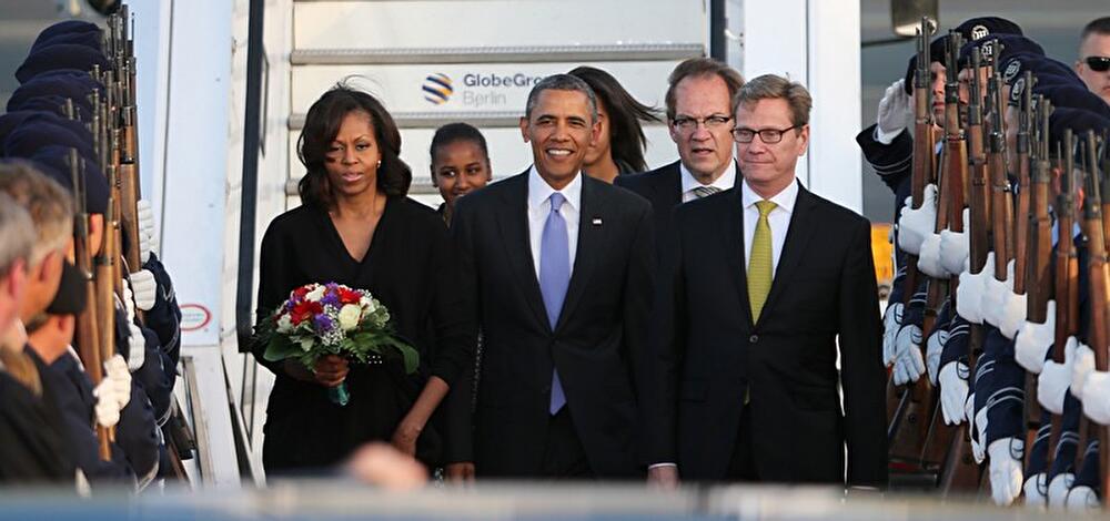 US-Präsident Obama: Ankunft in Berlin
