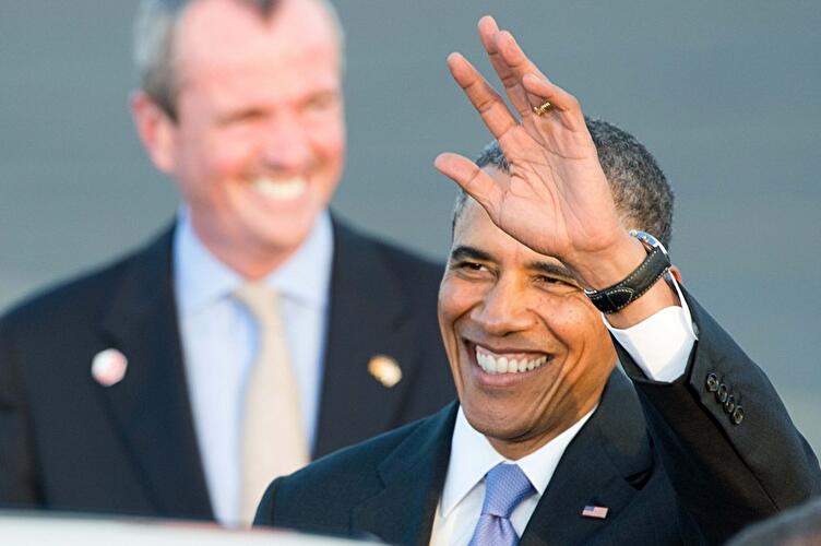 US-Präsident Obama: Ankunft in Berlin