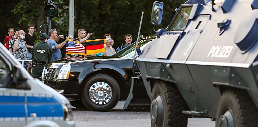 US-Präsident Obama: Ankunft in Berlin