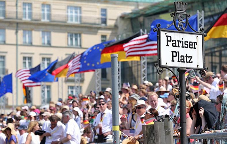 US-Präsident Obama: Rede am Brandenburger Tor