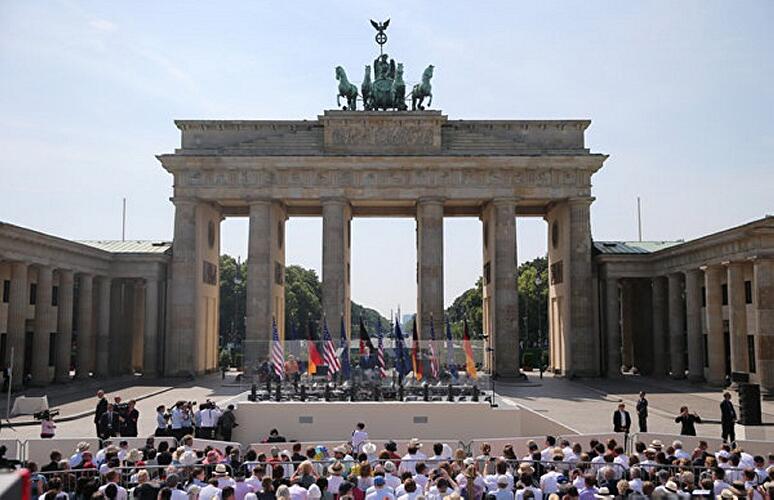 US-Präsident Obama: Rede am Brandenburger Tor