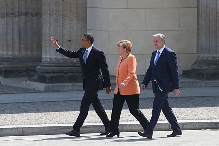 US-Präsident Obama: Rede am Brandenburger Tor