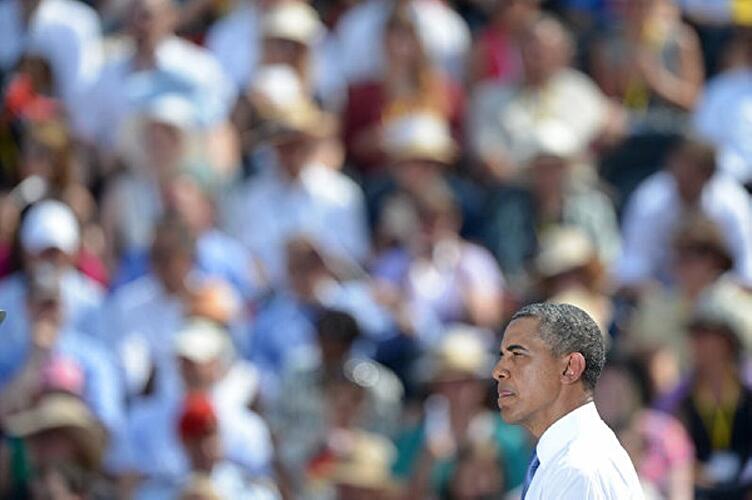 US-Präsident Obama: Rede am Brandenburger Tor
