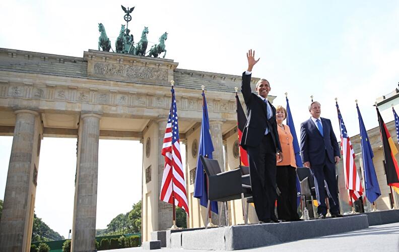 US-Präsident Obama: Rede am Brandenburger Tor