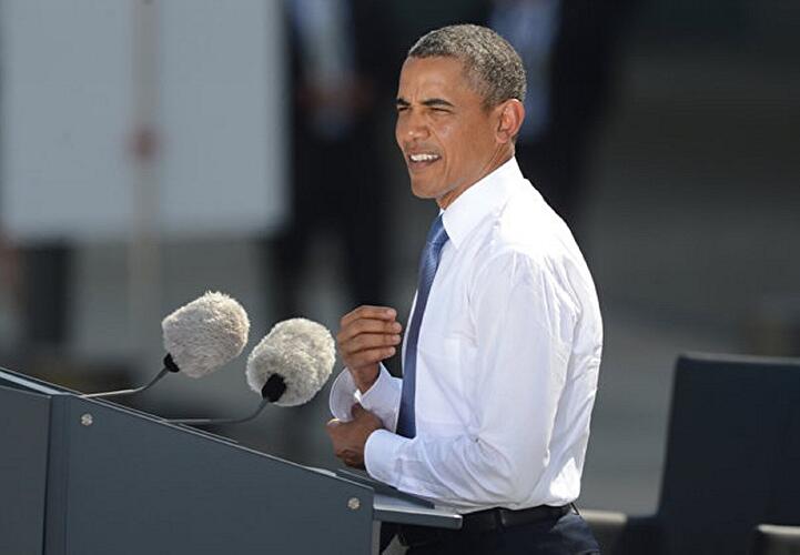 US-Präsident Obama: Rede am Brandenburger Tor