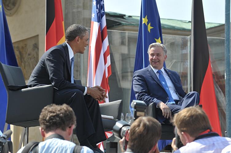 US-Präsident Obama: Rede am Brandenburger Tor