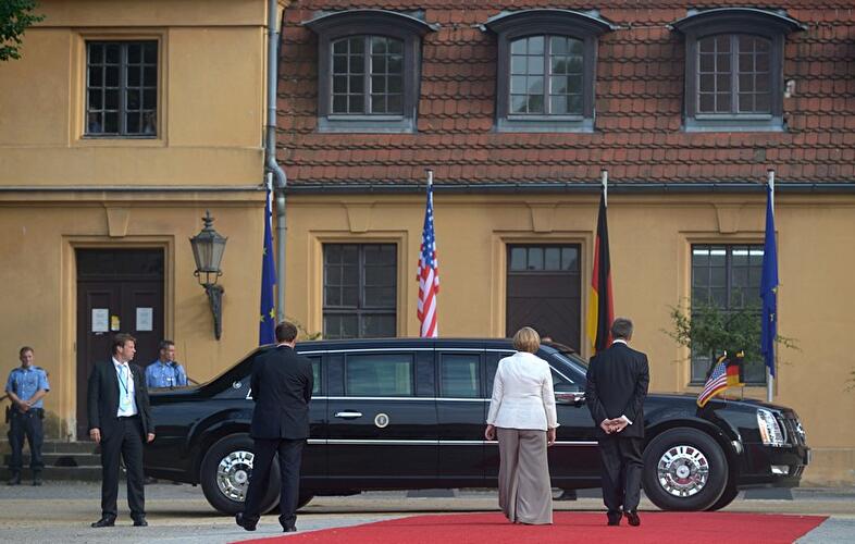Obama-Dinner im Schloss Charlottenburg (19.06.2013)