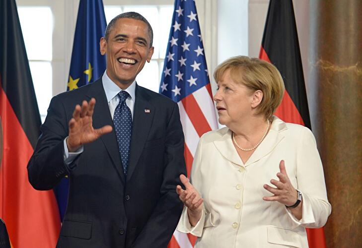 Obama-Dinner im Schloss Charlottenburg (19.06.2013)