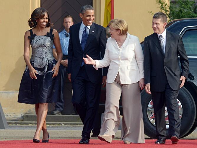 Obama-Dinner im Schloss Charlottenburg (19.06.2013)