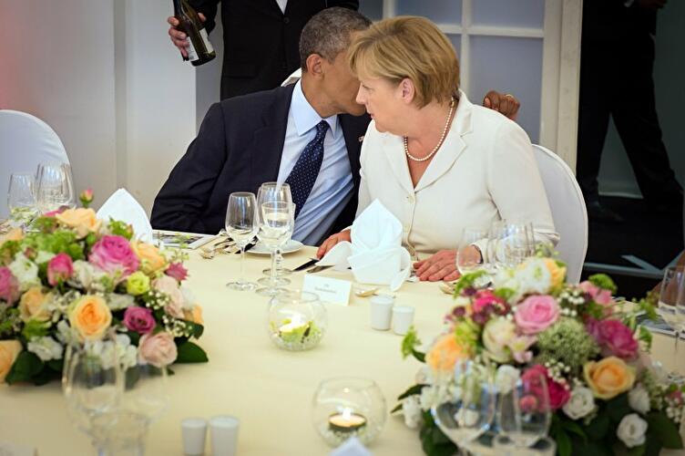 Obama-Dinner im Schloss Charlottenburg