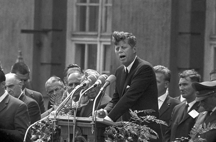 Kennedy in Berlin am 26.6.1963