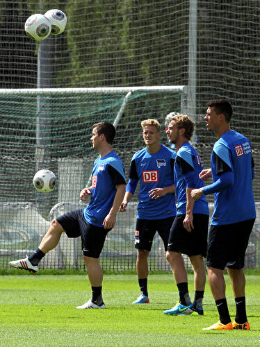 Trainingsauftakt bei Hertha BSC