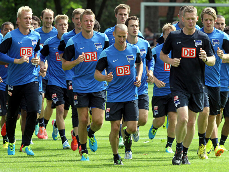 Trainingsauftakt bei Hertha BSC