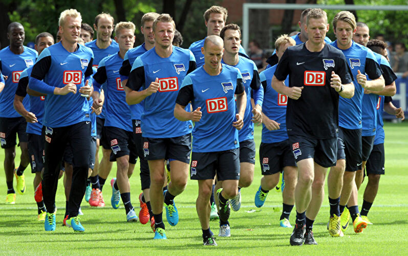Trainingsauftakt bei Hertha BSC