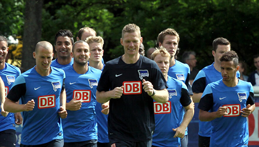 Trainingsauftakt bei Hertha BSC