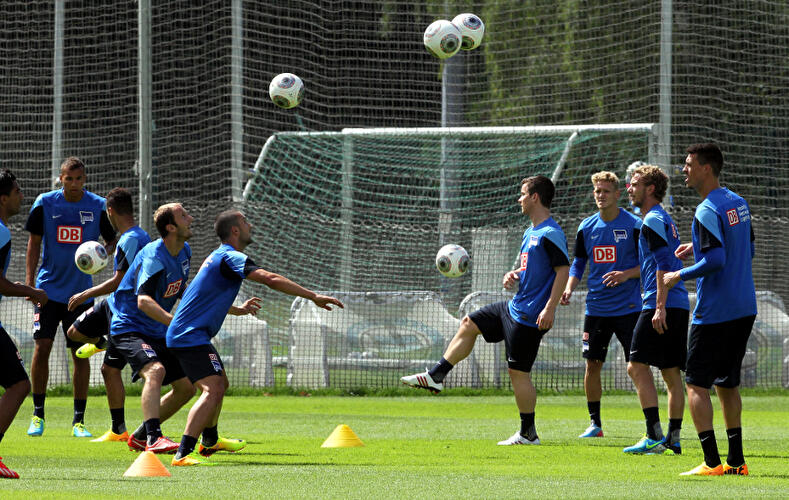 Trainingsauftakt bei Hertha BSC