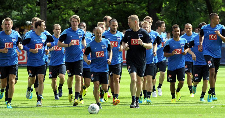 Trainingsauftakt bei Hertha BSC