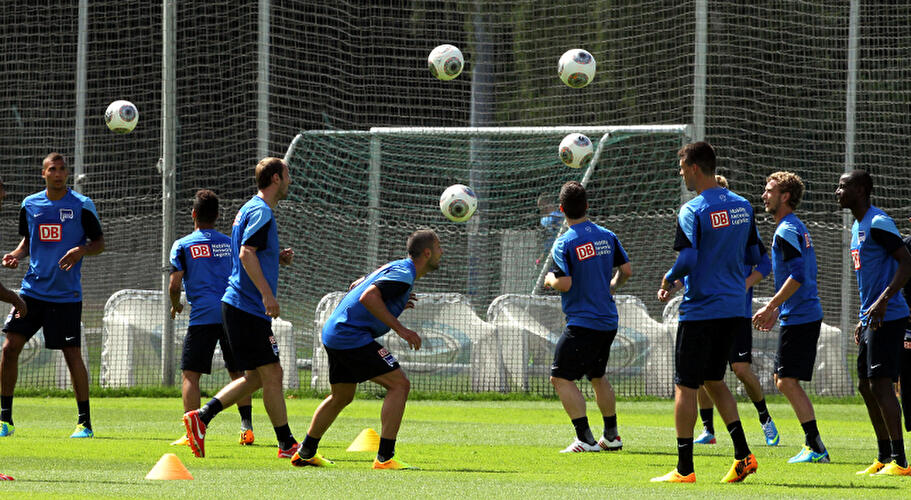 Trainingsauftakt bei Hertha BSC