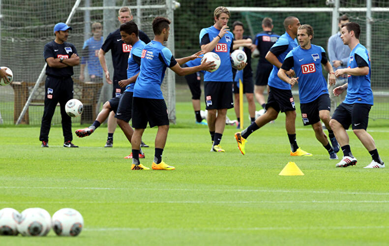 Trainingsauftakt bei Hertha BSC