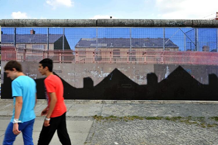 Fotoausstellung an der Berliner Mauer