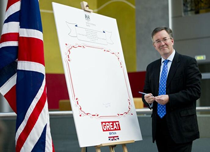 Berlin gratuliert zur Geburt des Prinzen von Cambridge