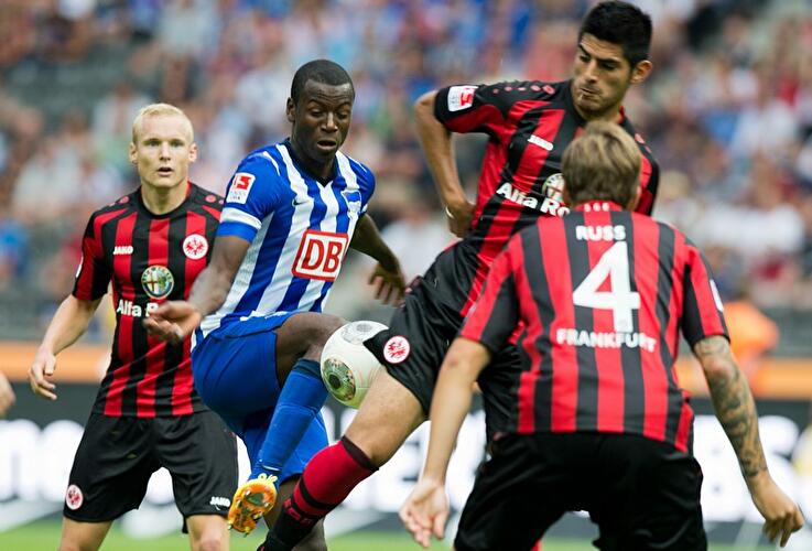 Hertha BSC gegen Eintracht Frankfurt