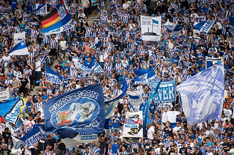 Hertha BSC gegen Eintracht Frankfurt