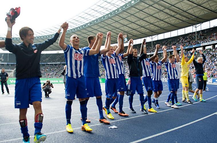 Hertha BSC gegen Eintracht Frankfurt