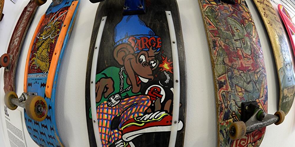 Skateboard-Ausstellung