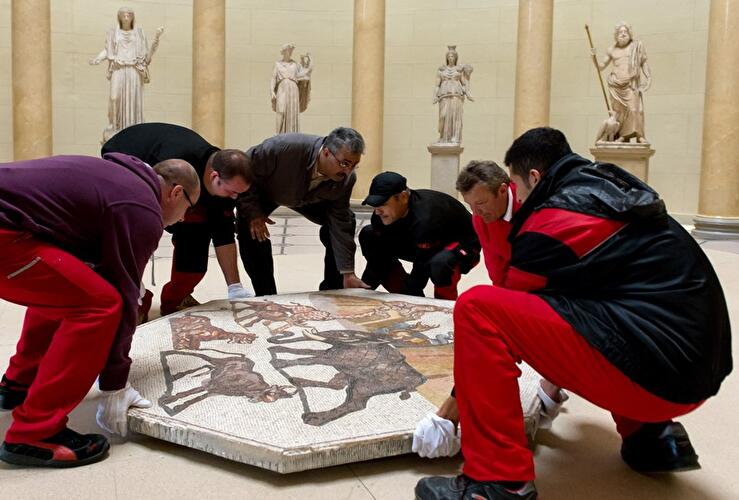 Römisches Mosaik im Alten Museum