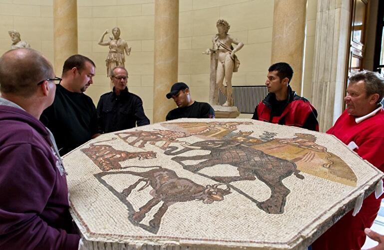 Römisches Mosaik im Alten Museum