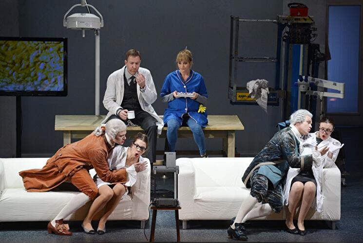 Cosi fan tutte - Probenfotos