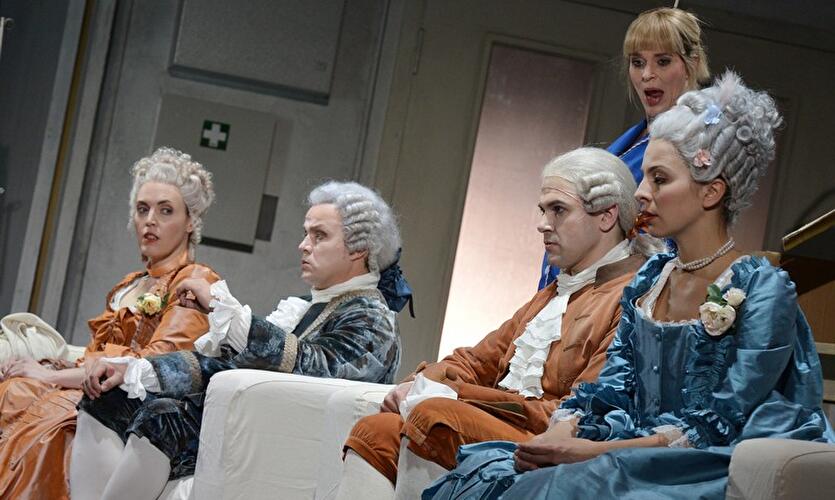 Cosi fan tutte - Probenfotos