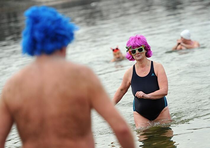 Neujahrsschwimmen
