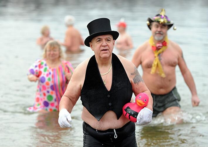 Neujahrsschwimmen