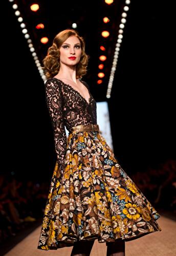 Lena Hoschek Berlin Fashion Week 2014