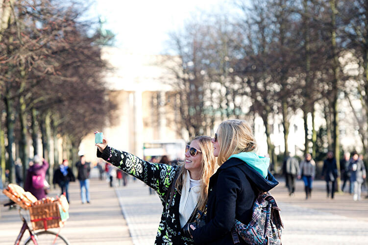 Touristinnen aus Italien