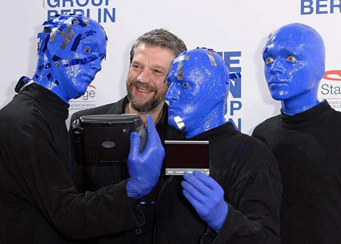 Premiere: Die neue Blue Man Group