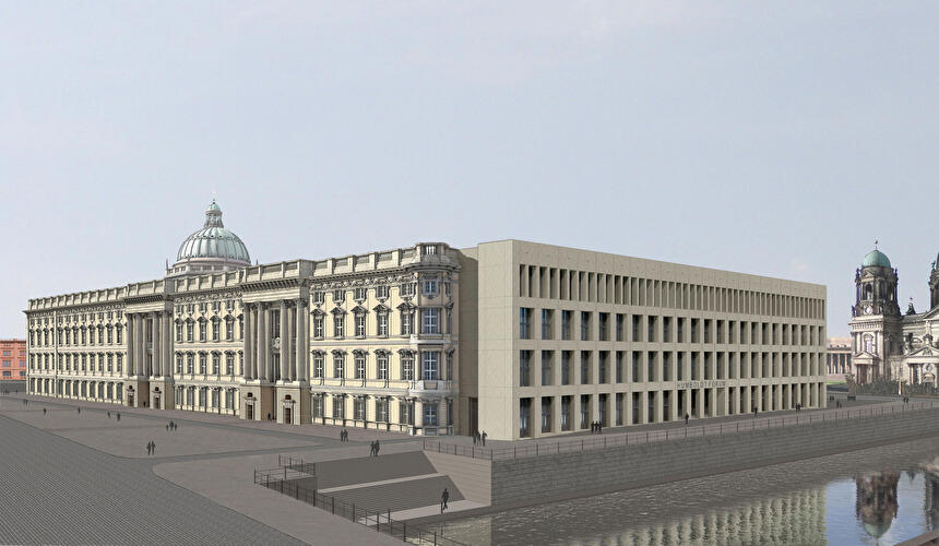 Berliner Schloss - Humboldtforum: Entwürfe